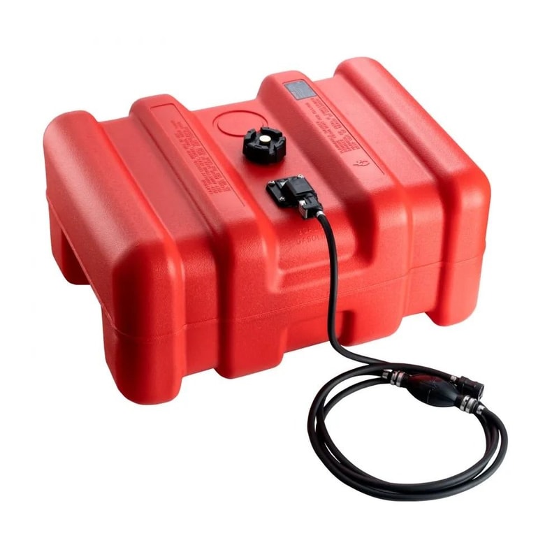 Portable Marine Fuel Tank 55L With Hose Gauge For Outboard Fishing And Deck Boats 10