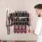 WallMounted Power Tool Organizer With Charging Station 3Tier Drill Storage Rack For Garage 5