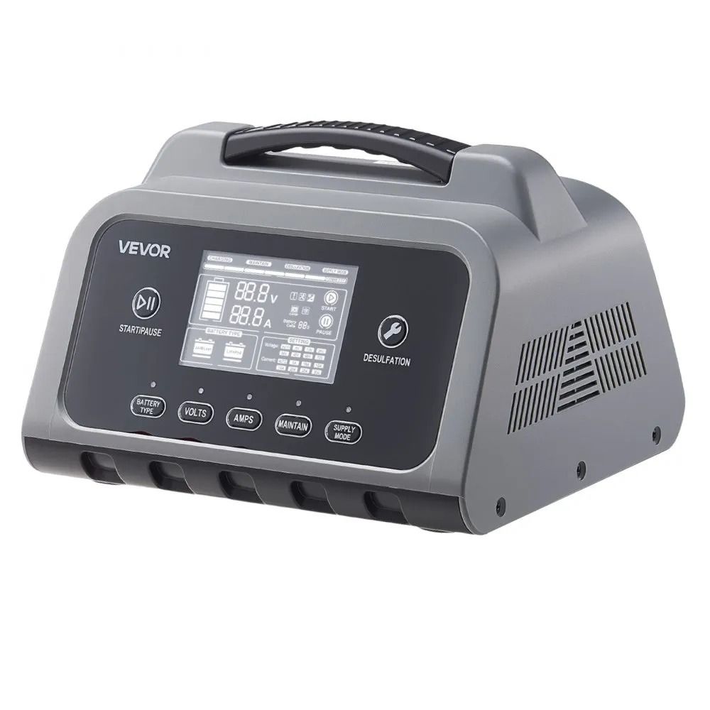30A Smart Battery Charger Maintainer For 6V12V24V LiFePO4 AGM Lead Acid Batteries 8