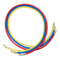 AC Manifold Gauge Set For R134AR22R12R502 With 5ft Hoses Precision Refrigerant Gauge Kit 8