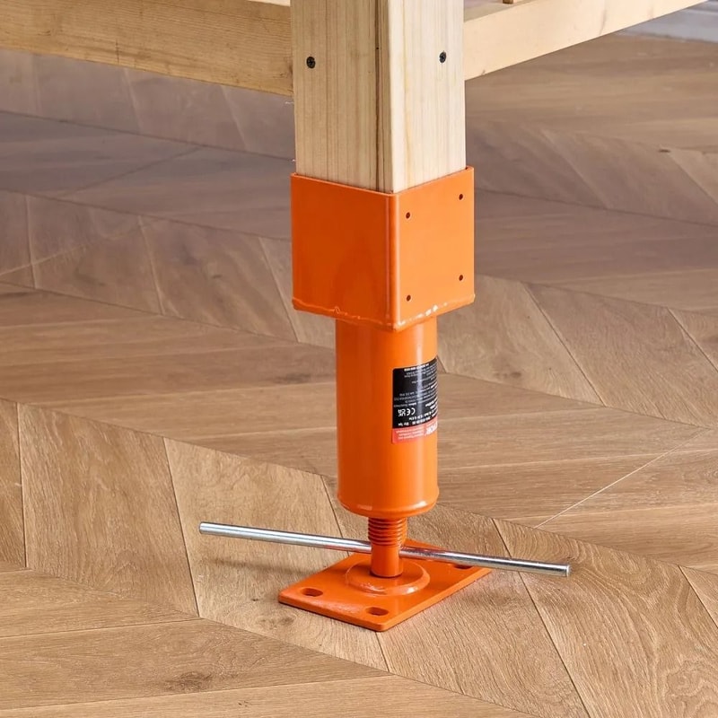 Heavy Duty Screw Jack Post 24700 Lb Capacity Adjustable House Jack For Floor Beam Leveling 6