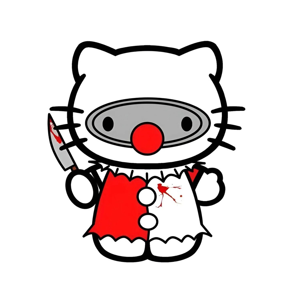 Sanrio Horror Movie Character Digital Files For DIY Projects 0