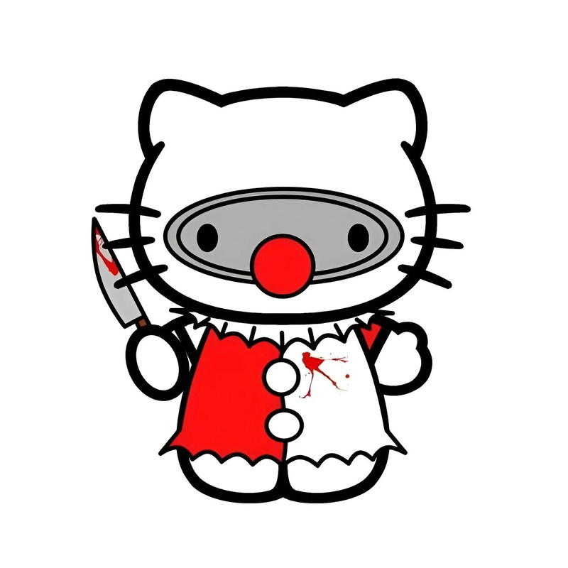 Sanrio Horror Movie Character Digital Files For DIY Projects 0
