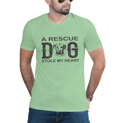 a rescue dog stole my heart png sublimation instant download file