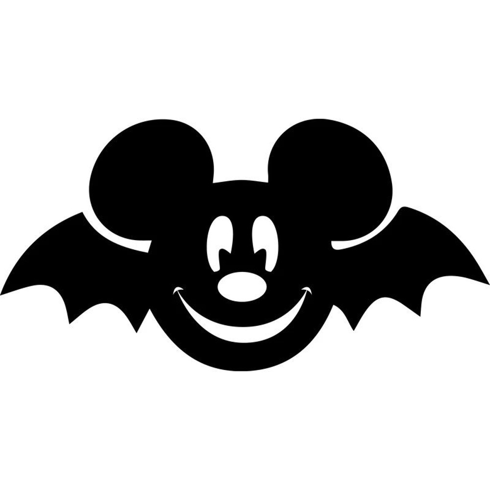 Halloween Bat Mickey Minnie Head Bats Svg And Png Format Bat Halloween Digital Download 0