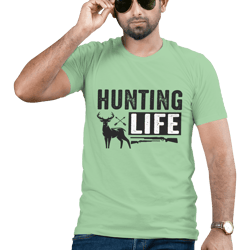 hunting life bold design graphic instant download file