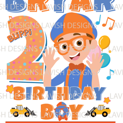 personalized blippi theme birthday, blippi svg, blippi birthday svg, custom digital download file
