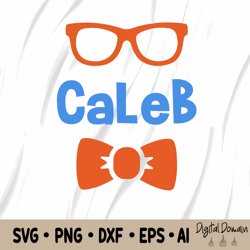personalized blippi theme glasses birthday boy svg, blippi svg, blippi birthday svg,png, custom digital download file