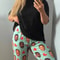 Custom Pajama Pants Photo Print Long Pajama Pants For WomenMens Gift For Family 2