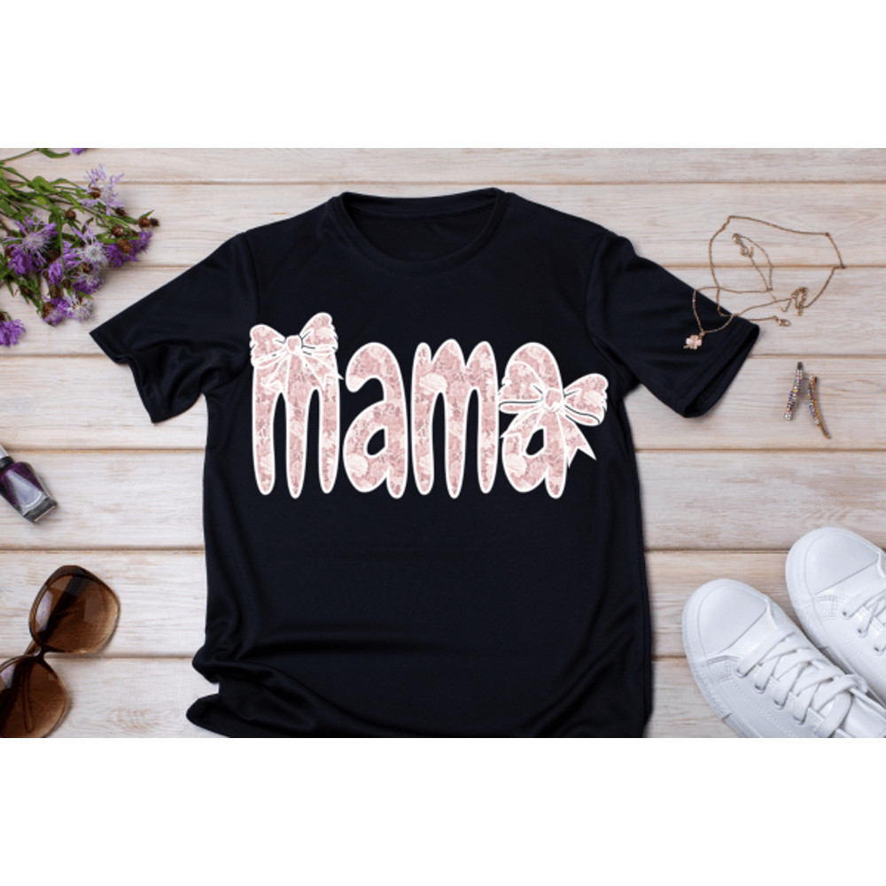 Mama Pink Lace Png Rustic Coquette Design 0