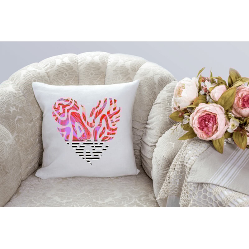 Painting Stripe Hearts Png 1