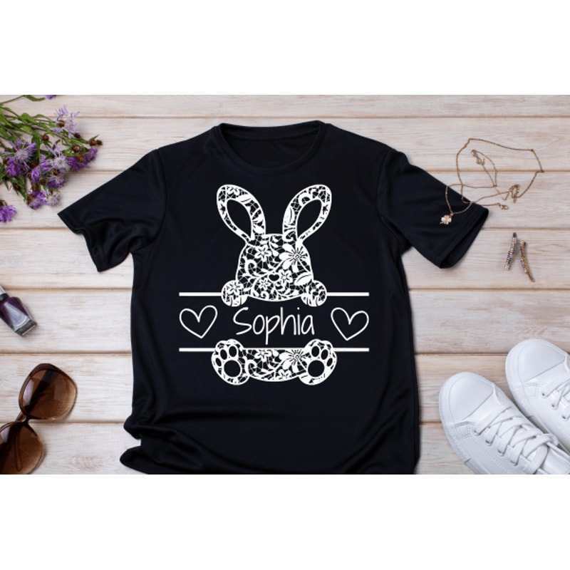 Rabbit Bunny Transparent White Lace Png Not Name Download 0