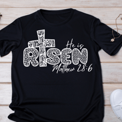 he is risen easter white lace transparent png