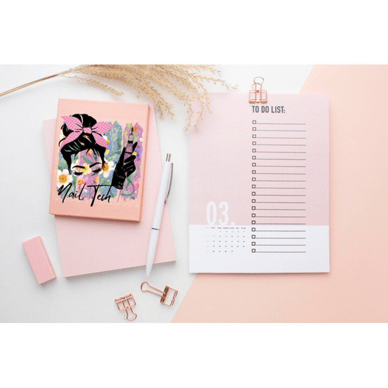 Nail Tech Png Nail Technician Png Messy Bun Nails Tech 2