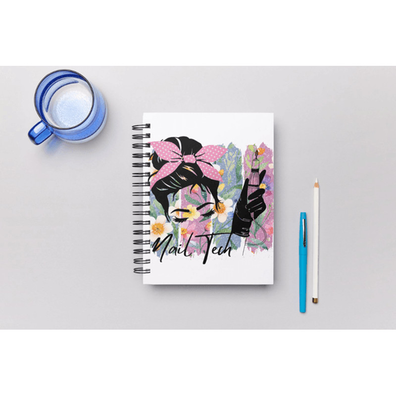 Nail Tech Png Nail Technician Png Messy Bun Nails Tech 3