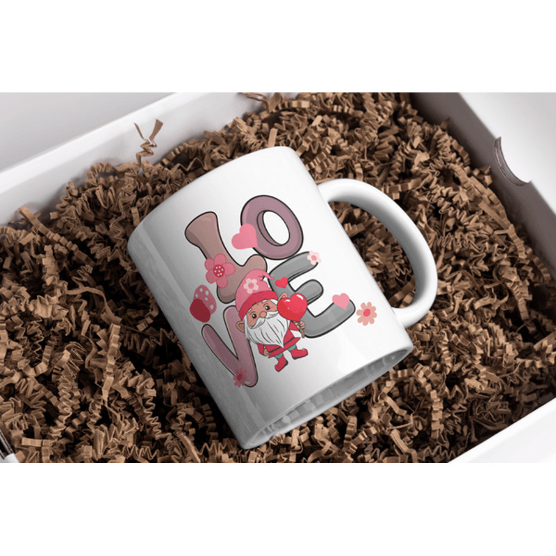 Doodle Love Png Gnomes Love Png Valentines Hearts Gnomes Png 3