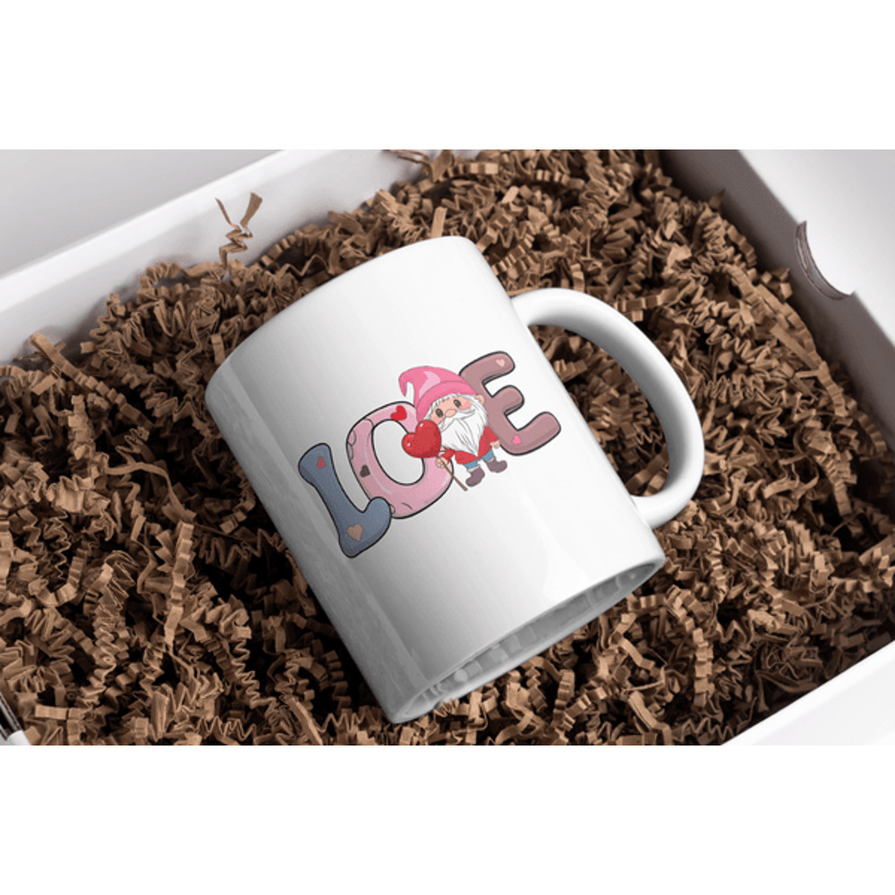 Doodle Love Png Gnomes Love Png Valentines Hearts Gnomes Png Pastel Gnomes Download 3