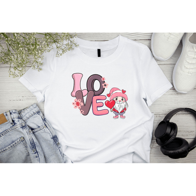 Doodle Love Png Gnomes Love Png Valentines Hearts Gnomes Png download 0