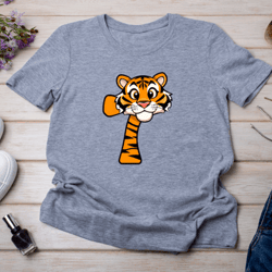 tiger letter t png transparent monogrammed