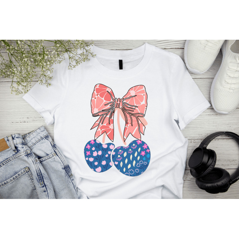 Cherry Coquette Png Leopard Print Hearts Clipart 0