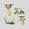 Monkeys Print Clipart Png 3