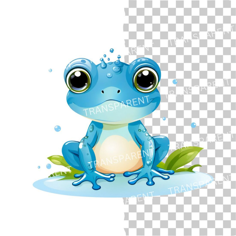 Frog And Friends Png Cliparts Set 2