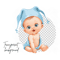 Newborn Baby Png Cartoons Cliparts Set 1