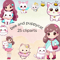 Bee And Puppycat Png 25 Cartoons Cliparts Set 0