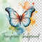 Butterflies Insects Png 25 Cartoons Cliparts Set 1