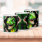 Green Dinosaur Distressed Mug Wrap 5