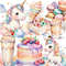 Cartoon Unicorn Baby Png  Pastel Sweets Cliparts 3