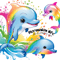 Under The Sea Animals Cliparts Ocean Animal Png Rainbow Mermaids Png 3