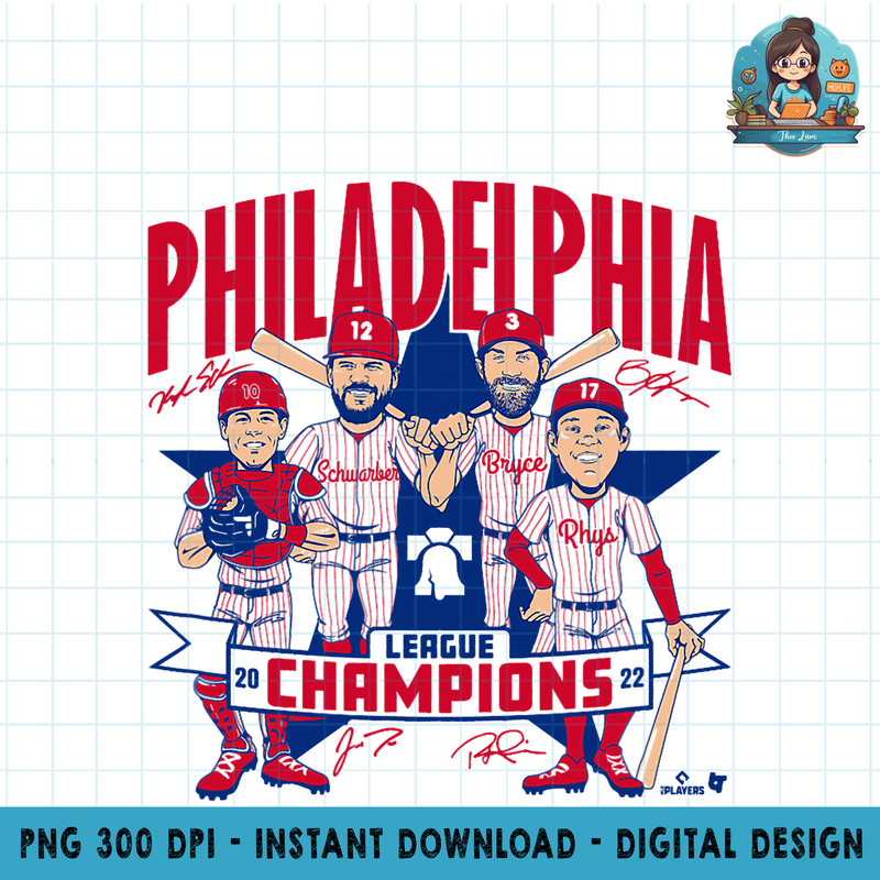 2022 League Champions Caricature Philadelphia Baseball PNG Download.jpg