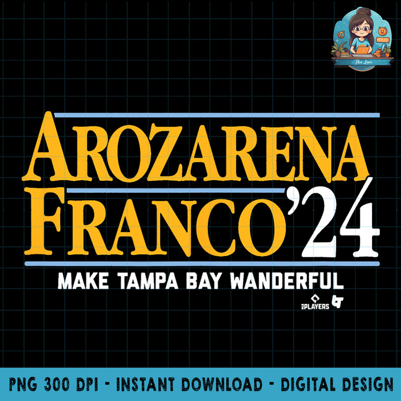 Arozarena Franco 24 Tampa Bay Baseball PNG Download.jpg