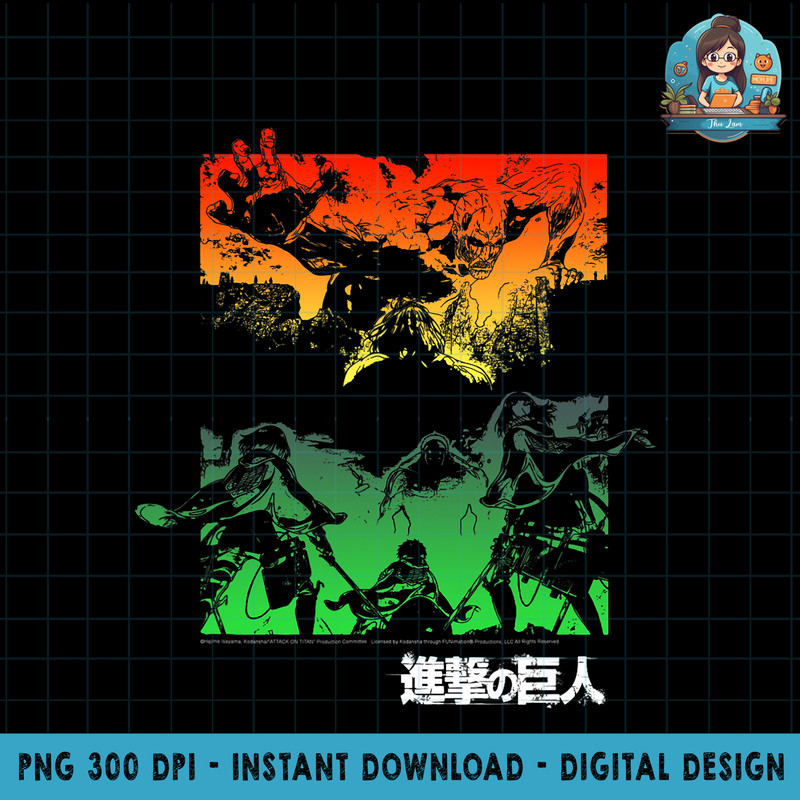 Attack on Titan Season 2 Key Art Panels PNG Download PNG Download.jpg