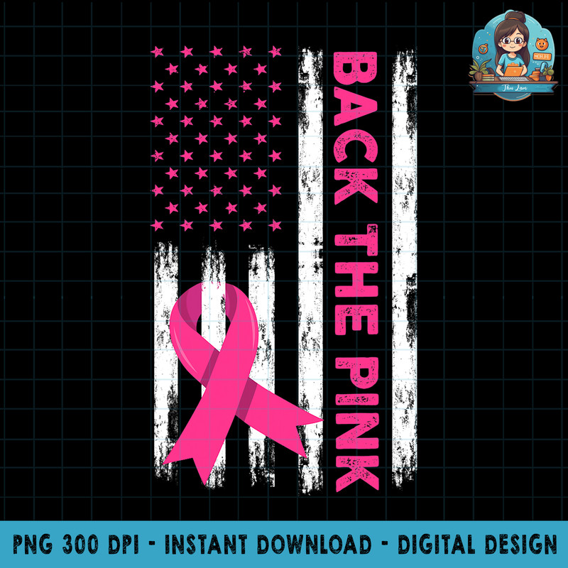 Back The Pink Breast Cancer Awareness PNG Download.jpg