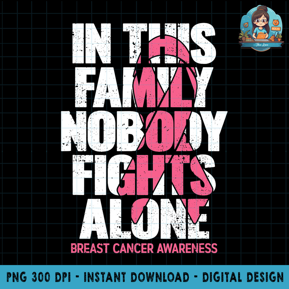 Breast Cancer Support Vintage Family Breast Cancer Awareness PNG Download.jpg