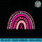 Breast Cancer Warrior Pink Breast Cancer Awareness Rainbow PNG Download.jpg