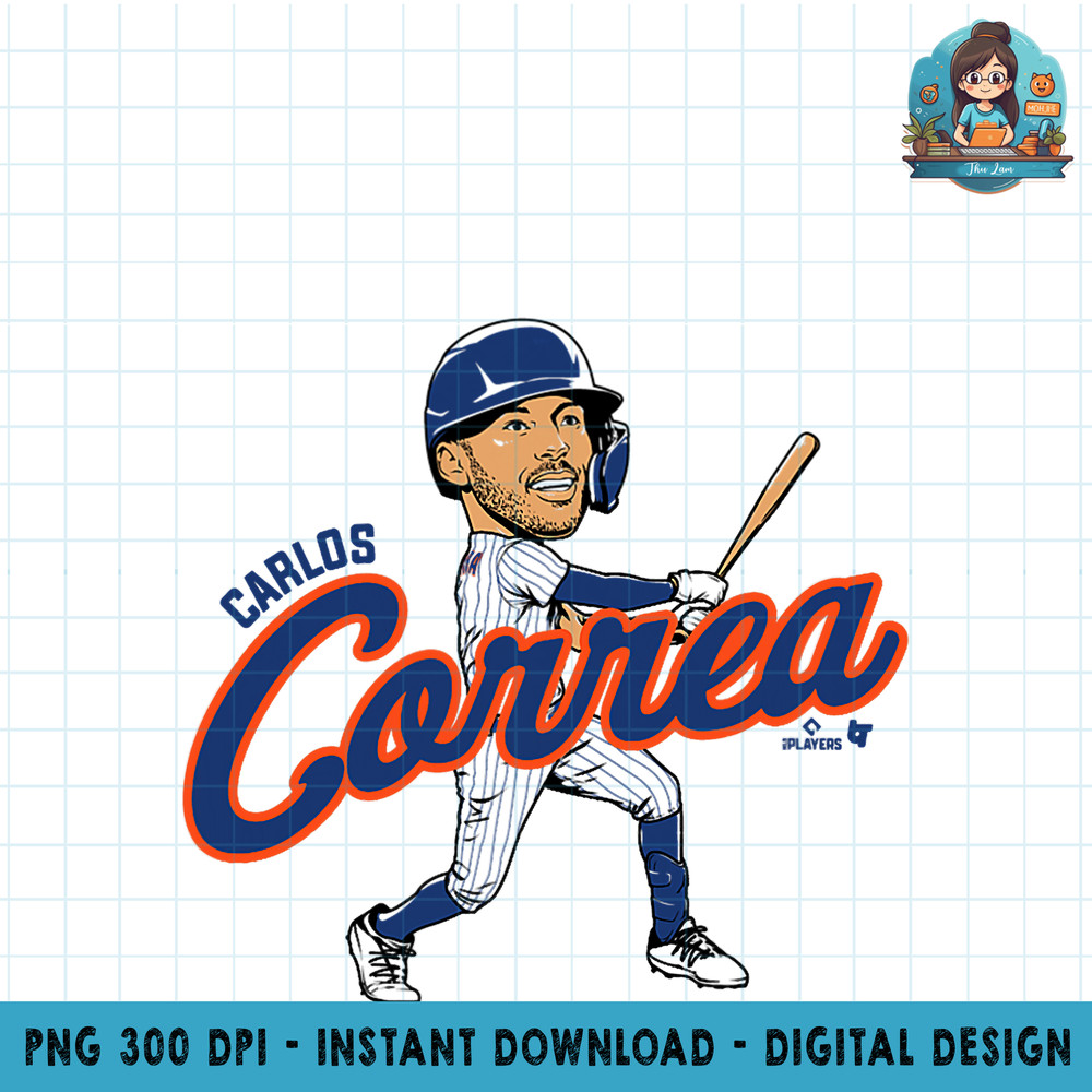 Carlos Correa Caricature New York Baseball PNG Download.jpg