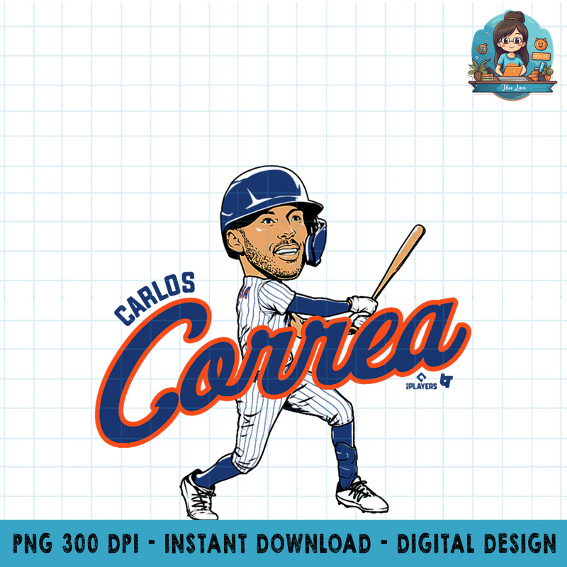 Carlos Correa Caricature New York Baseball PNG Download.jpg