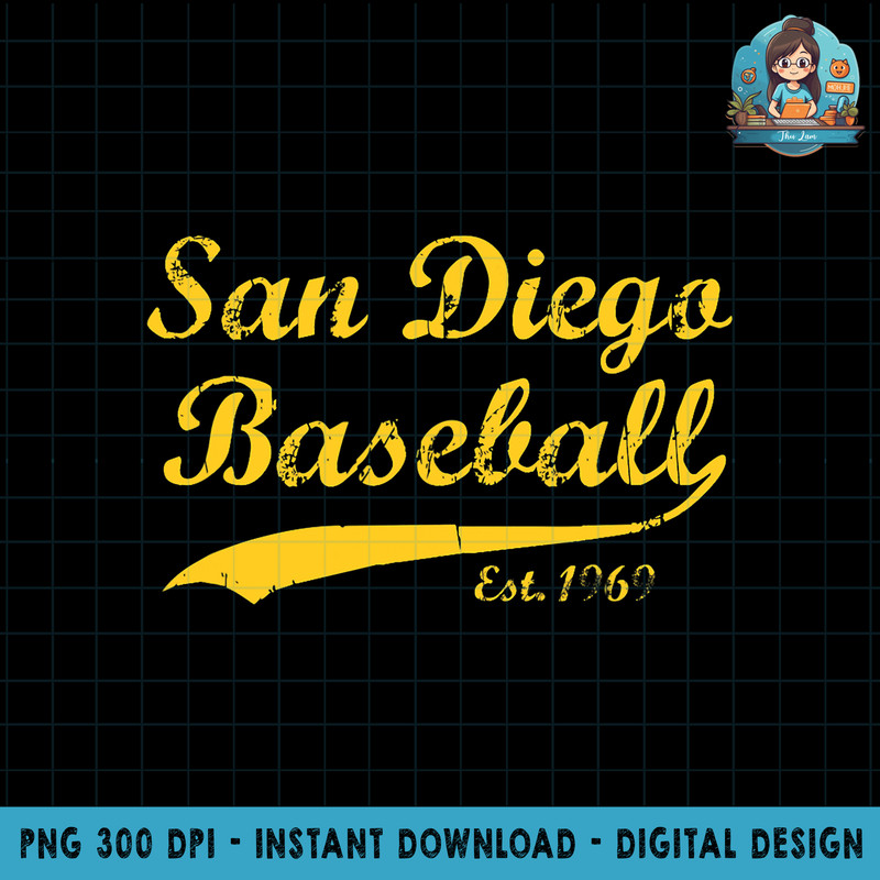 Classic San Diego California Baseball Fan Retro Vintage png, sublimation copy.jpg