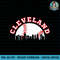 Cleveland Baseball Shirt Cleveland OH Cityscape CLE Skyline png, sublimation copy.jpg