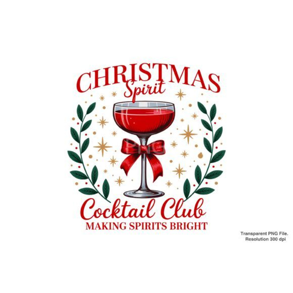 Christmas Spirit Retro Christmas PNG 2