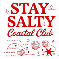stay salty png, seashell aesthetic png