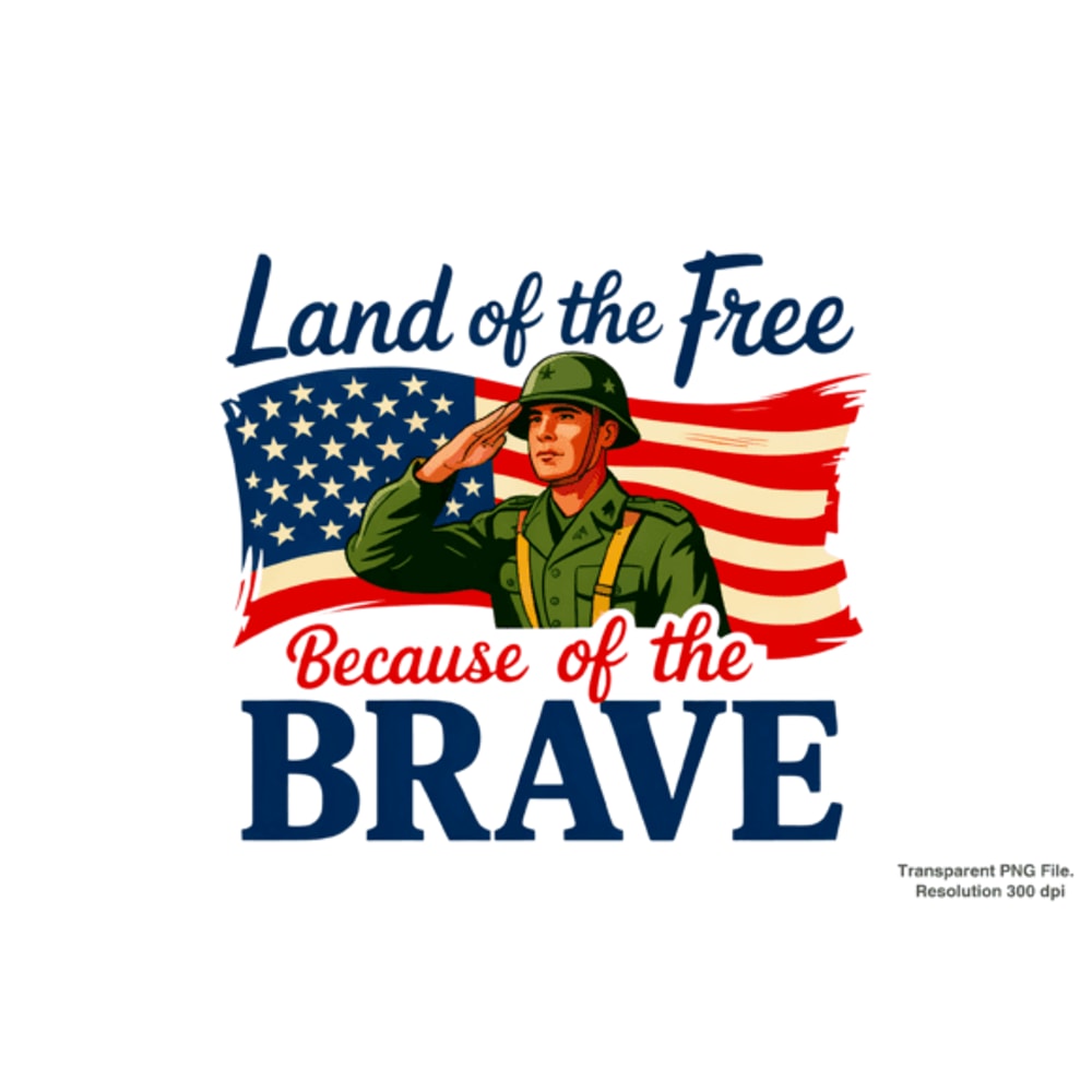 Land Of The Free PNG Patriotic PNG 0