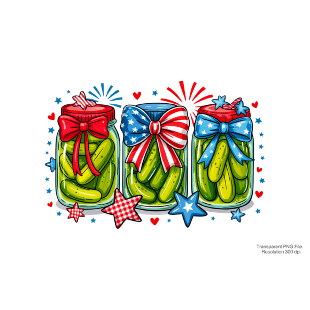 Pickle 4th Of July PNG Pickle Lover Png 0