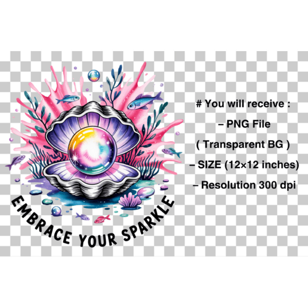 Embrace Your Sparkle PNG Sublimation 1