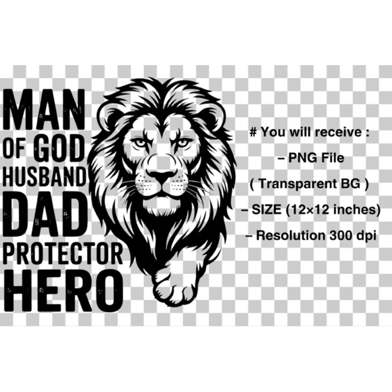 Dad PNG Christian PNG Man Of God PNG 1