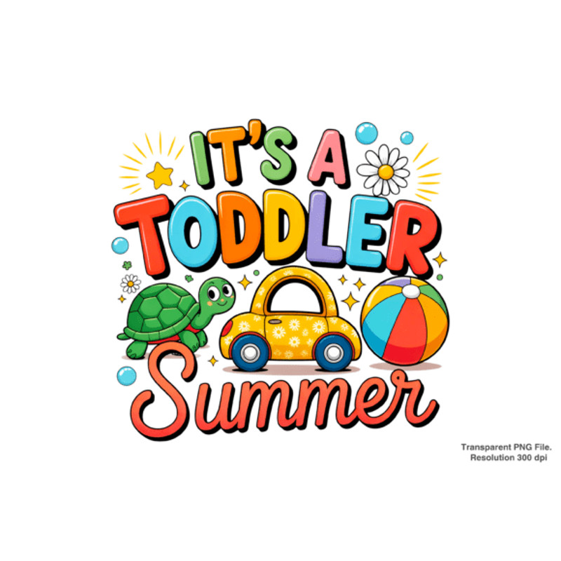 Summer PNG Toddler Summer Beach PNG 0