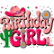 Birthday Girl Shirt Png Sublimation 2